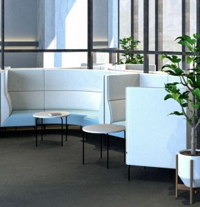 Pivot Cave sofaserie med fleksible elementer