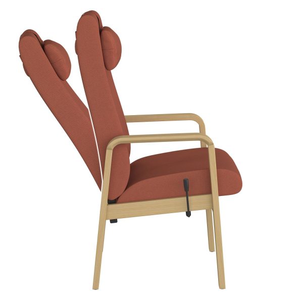 ZETA - High back reclining chair - visual presentation (art. 1117)