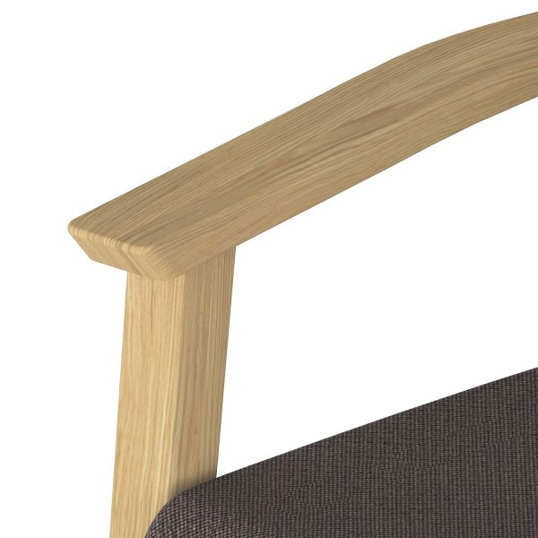 NEXUS - Chair high back, stepless adjustment of back, neck rest - detail (art. 1165)
