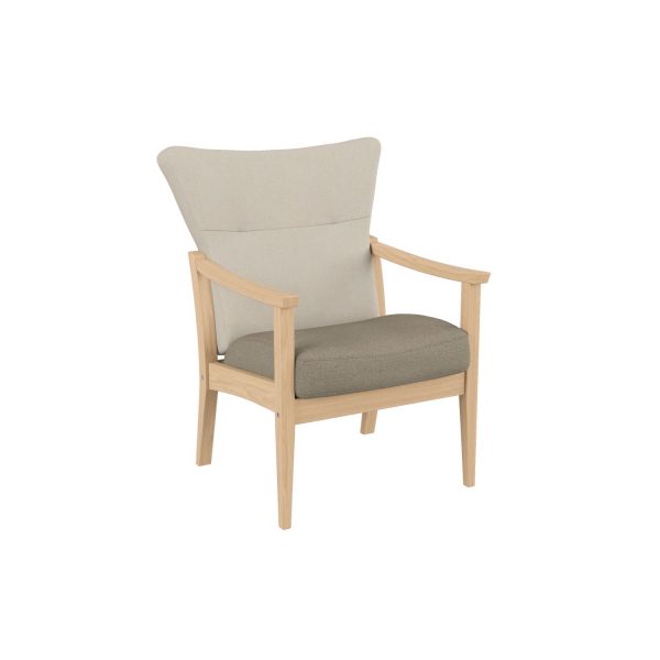 SALINA - Chair with open sidewall