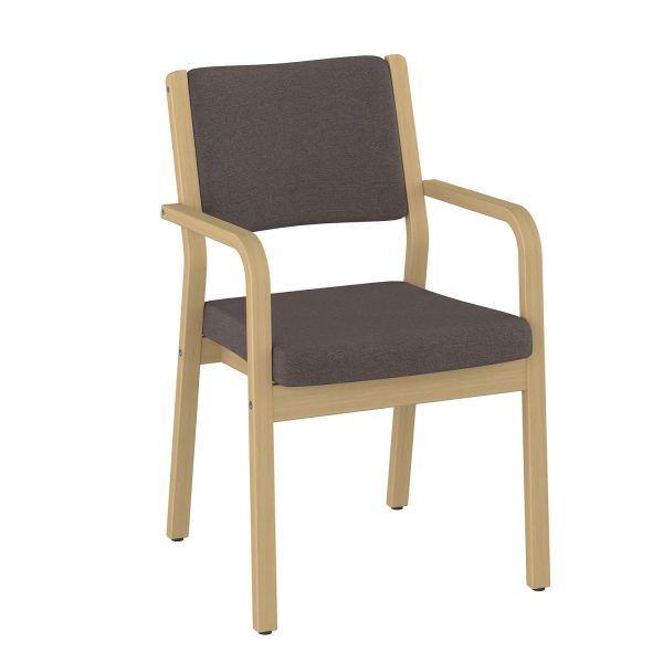 ZETA - dining chair with armrest, full back (art. 2083)