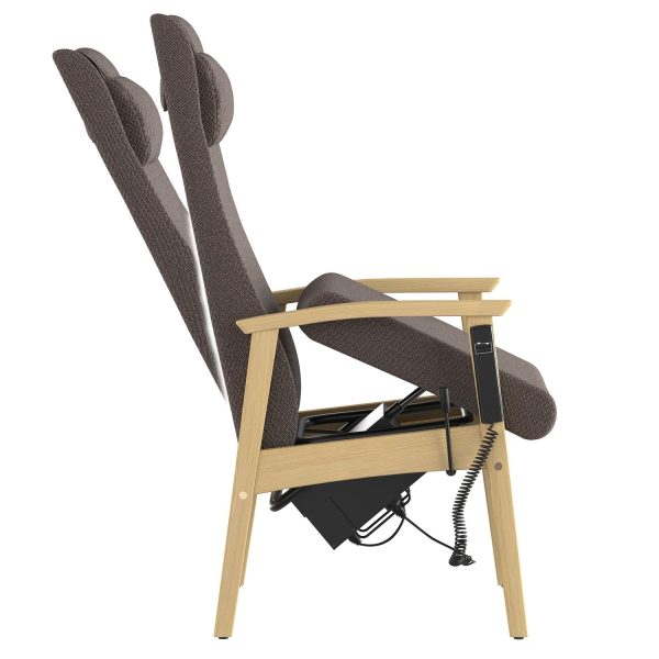NEXUS - Chair high back, electric elevating mechanism, neck rest - visual presentation (art. 2635)