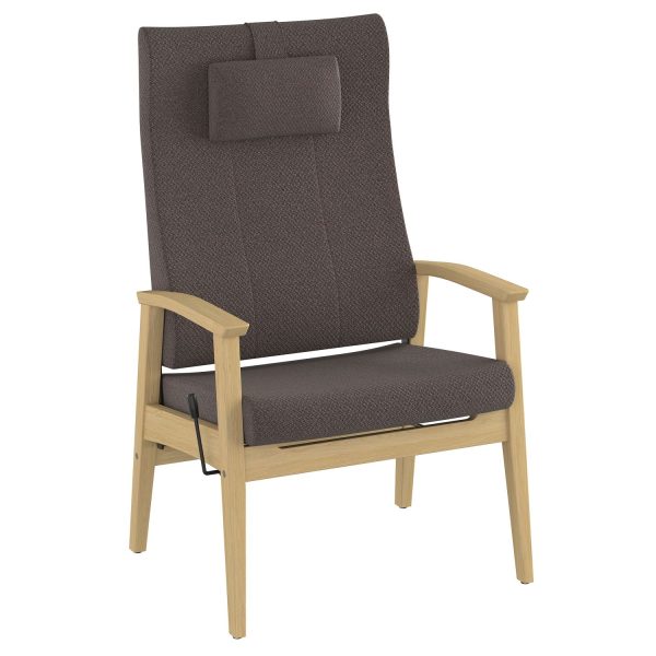 NEXUS - Max chair high back, stepless adjustment of back, neck rest (art. 2643)