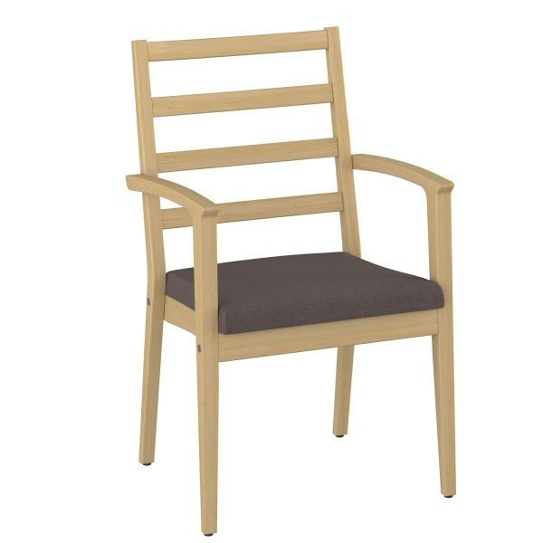 NEXUS - Dining chair with armrest, bars in back (art. 2734)