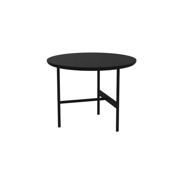 DAPPLE - Table H46, Ø60, black