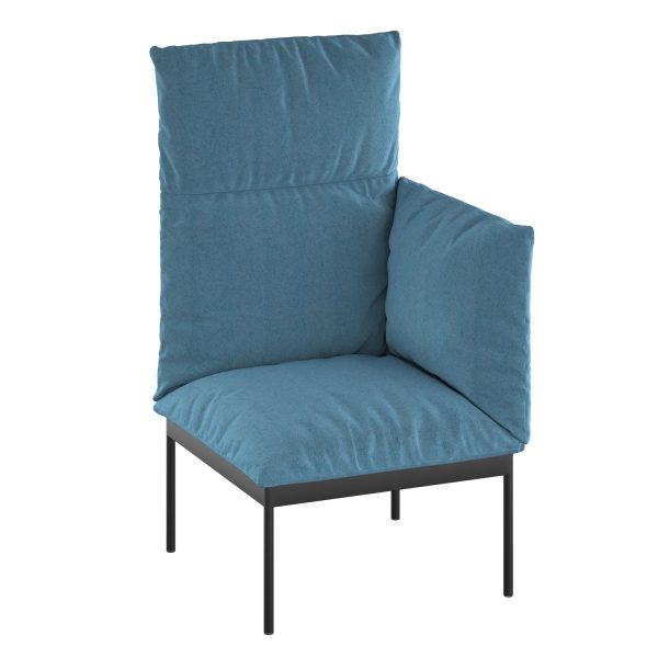 DARWIN - 1-seater one high back and one back (art. 3202)