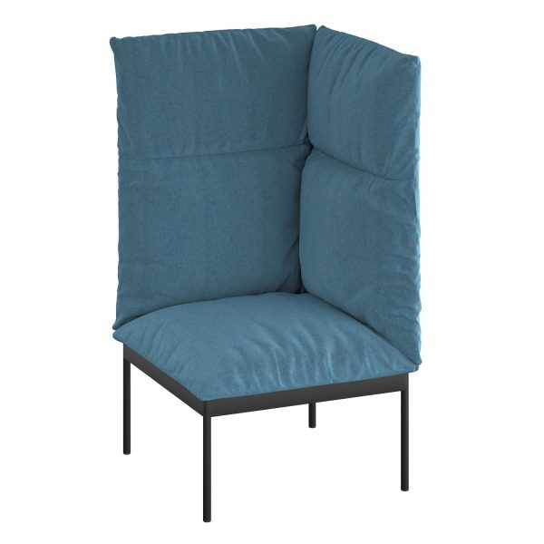 DARWIN - 1-seater two high backs (art. 3204)