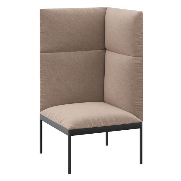DARWIN - 1-seater two high backs (art. 3204)