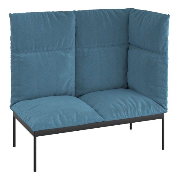 DARWIN - 2-seater three high back (art. 3228)