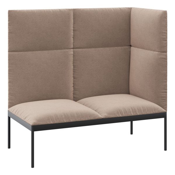 DARWIN - 2-seater three high backs (art. 3238)