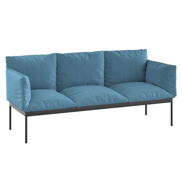 DARWIN - 3-seater three backs and two armrests (art. 3250)