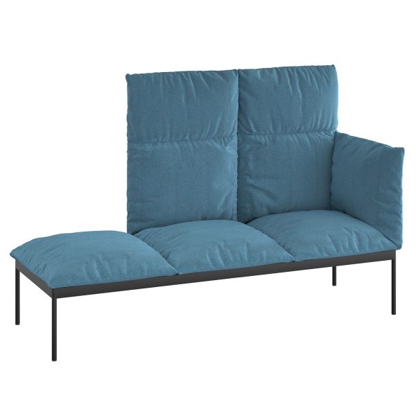 DARWIN - 3-seater two high backs and one back (art. 3272)