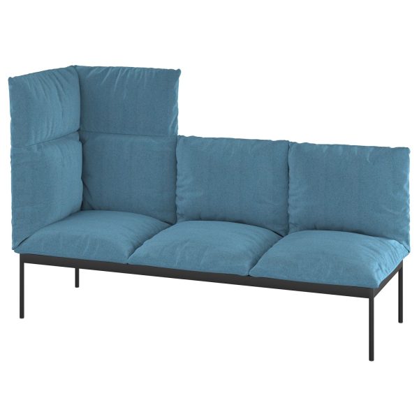 DARWIN - 3-seater two high backs and two backs (art. 3279)