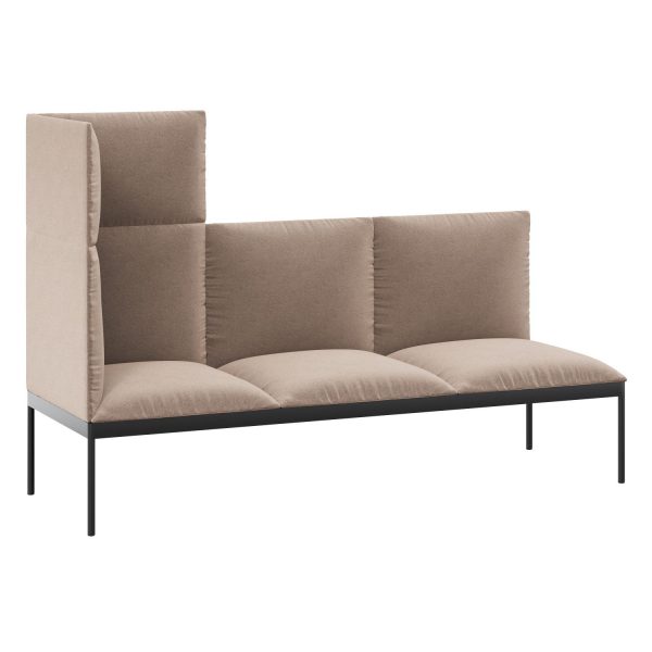 DARWIN - 3-seater two high backs and two backs (art. 3279)