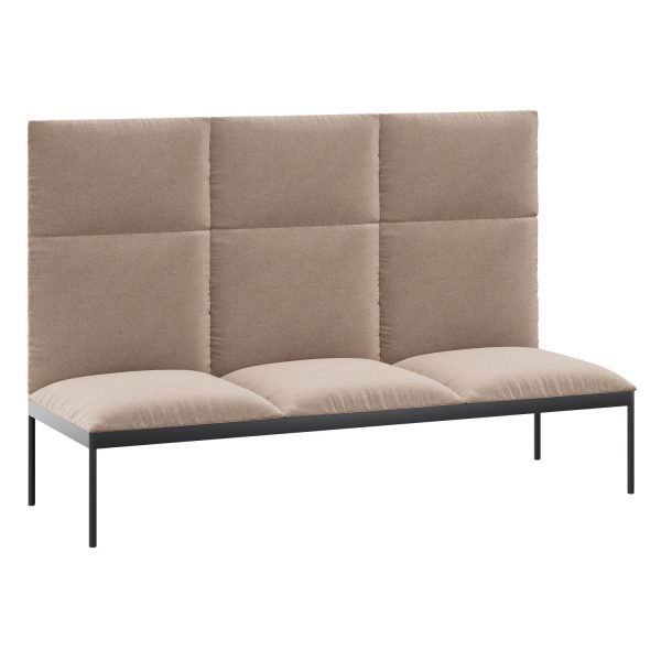 DARWIN - 3-seater three high backs (art. 3282)