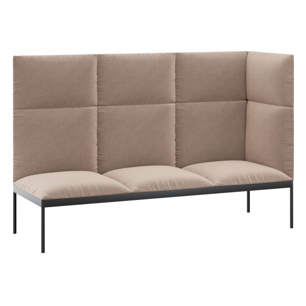 DARWIN - 3-seater four high backs (art. 3291)