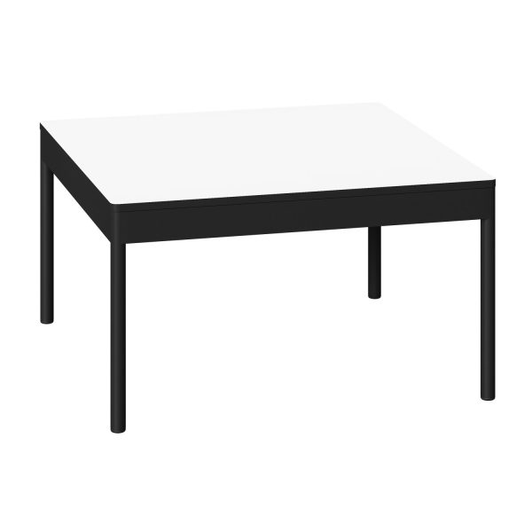 DARWIN - Table H36, 64x64 cm, white table top (art. 3326)