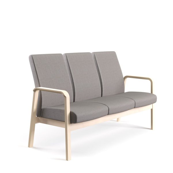 ZETA - 3-seater, birch (art. 3687)