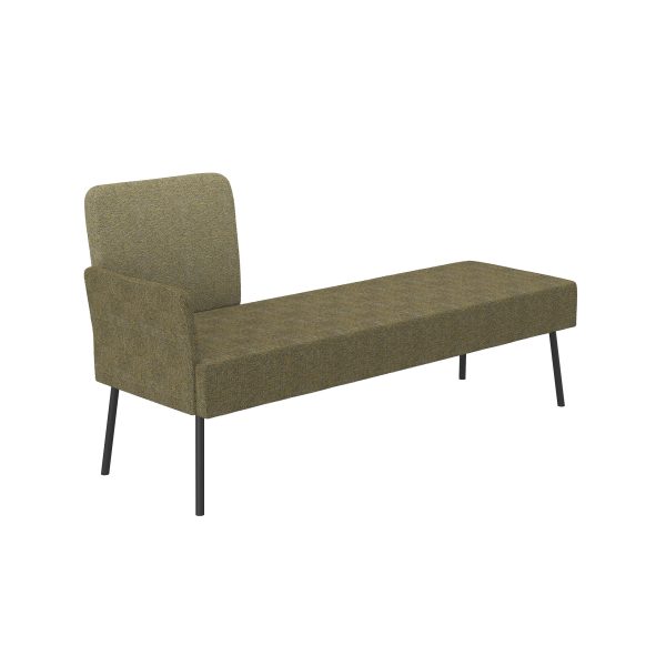 MEET - 3-seater, one back, with one armrest