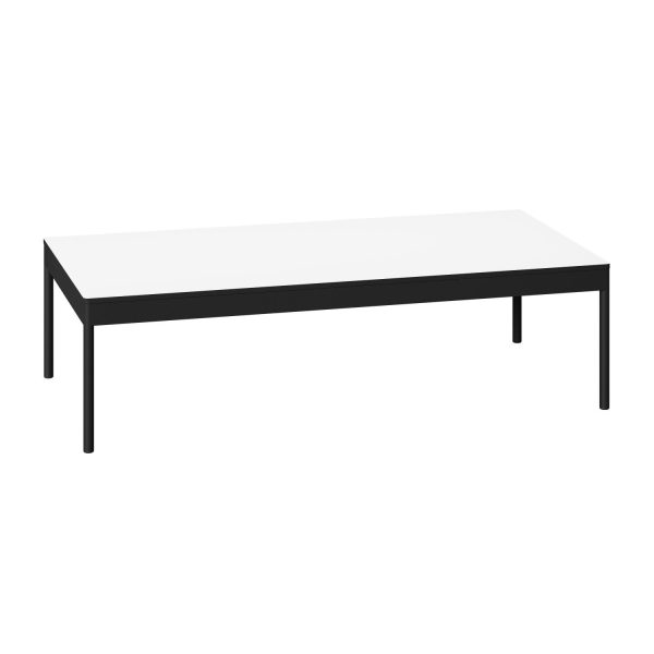 DARWIN - Table H36, 128x64 cm, white table top (art. 3775)