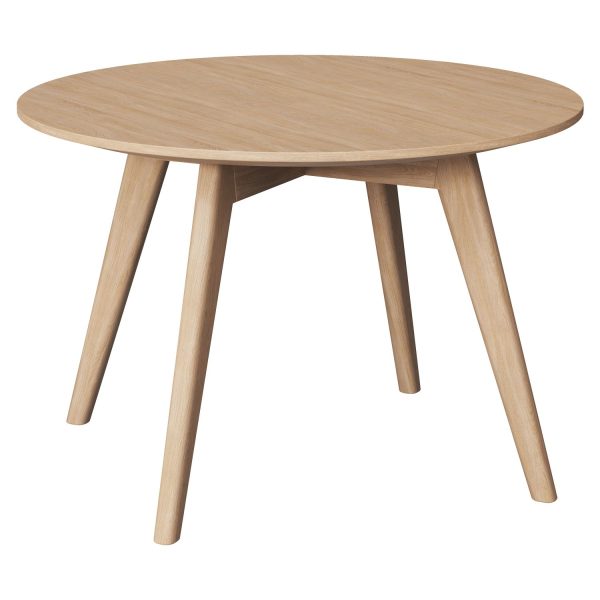 ALMA - Table H40, Ø60 cm, oak, oak table top (art. 3995)