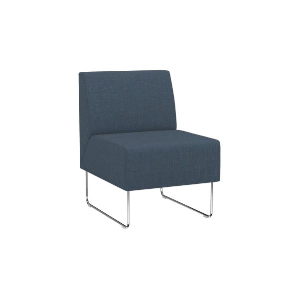 PIVOT - 1-seater without armrest with bolt legs