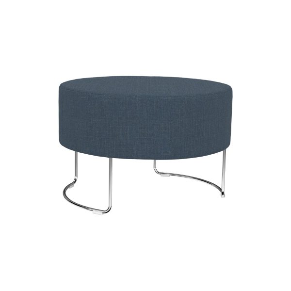 PIVOT - Round stool Ø68 cm with bolt legs