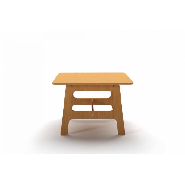 ICI - Table H55, 80x80, oak veneer