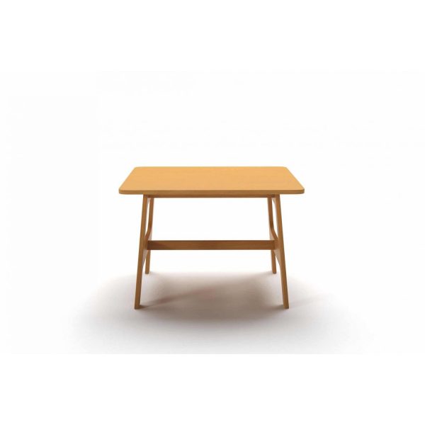 ICI - Table H55, 80x80, oak veneer