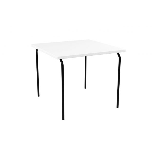 PIVOT - Table, H53, 65x65 cm, with tube legs