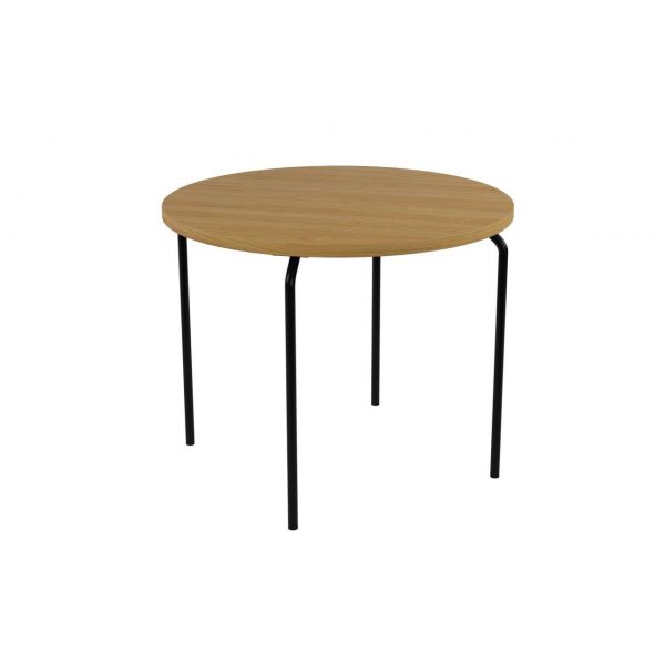 PIVOT - Table, H53, round Ø68 cm, with tube legs