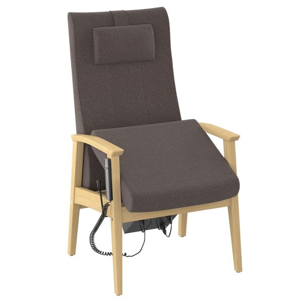 NEXUS - Chair high back, electric elevating mechanism, neck rest (art. 2635)