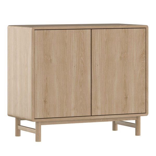 SOFT - Sideboard, 84x98x45, two doors, push-to-open, oak (art. 4449)